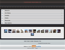 Tablet Screenshot of conversanoassociates.com